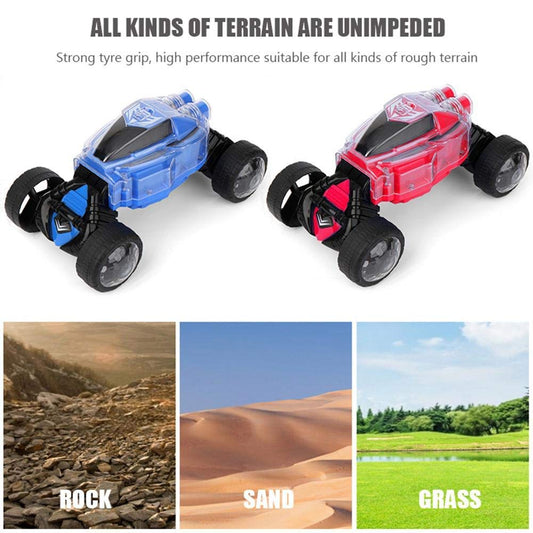 GC169-129 Children's Toy Stunt Car, Twist Electric Deformation Car, with Light/Singing/Dancing Shaped Drift Toy