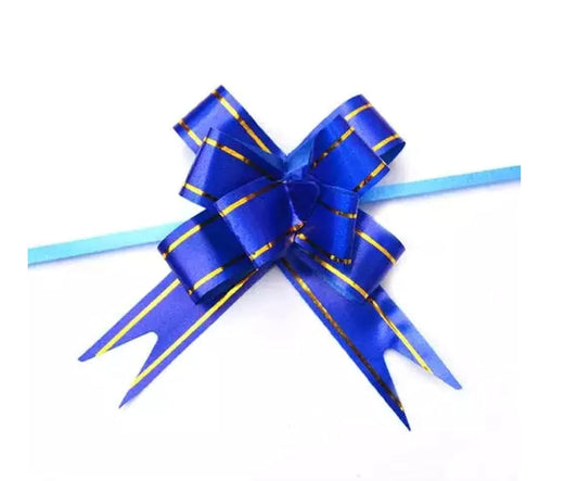 3063 (10 pkt) 100pcs Wrapping Bows, Pull Ribbon 30mm
