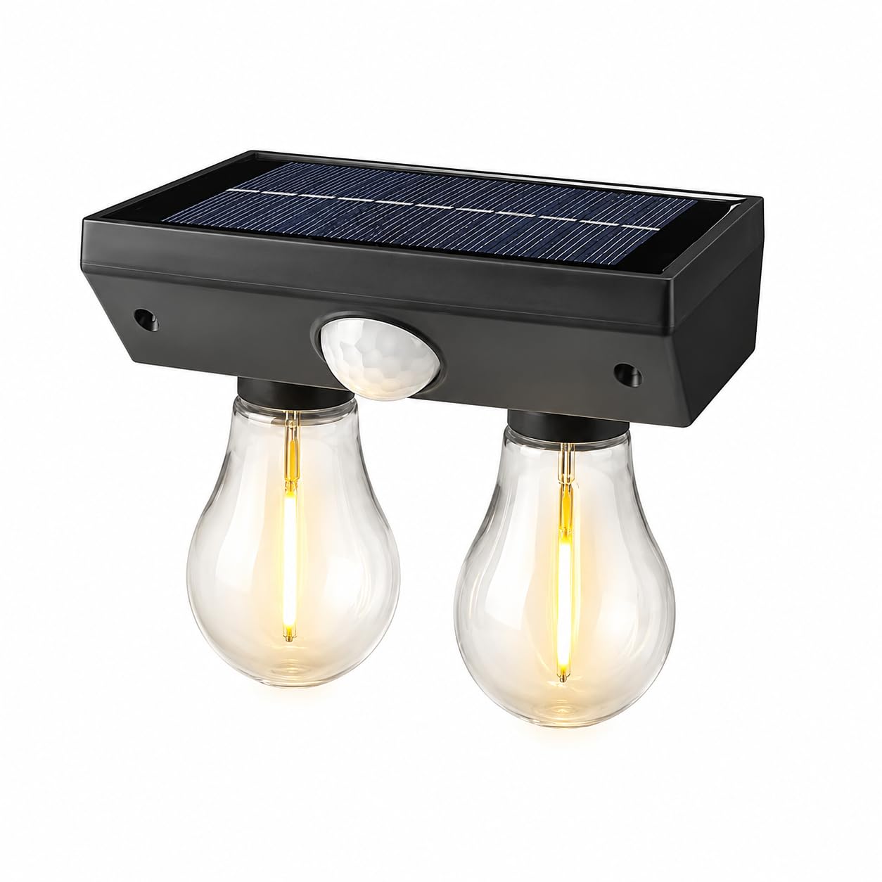 YT-819 {2W} Solar Step Outdoor Waterproof, Deck Lights, Fence Stair Lights, Solar Wall Lamp, Garden Lights, Pathway Lights, Warm White, Auto On/Off