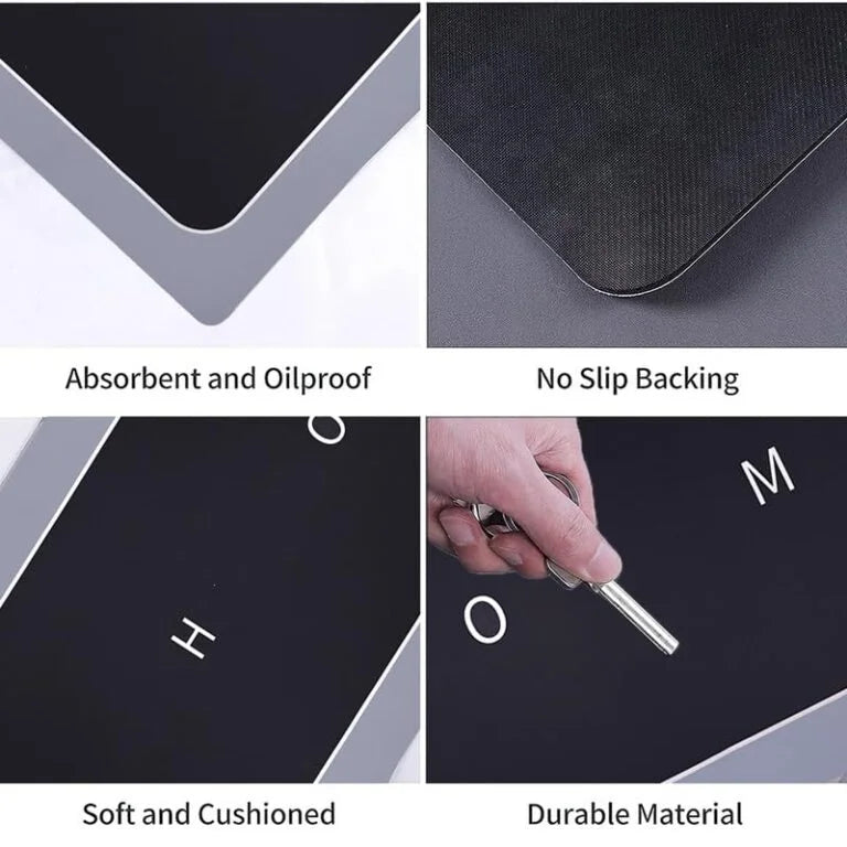 11165 {2 Pcs} Kitchen Mats, Waterproof Kitchen Standing Desk Mat Floor Mats, for Kitchen Floor, Sink – (120 * 40 cm, 40 * 60 cm, Multicolor)
