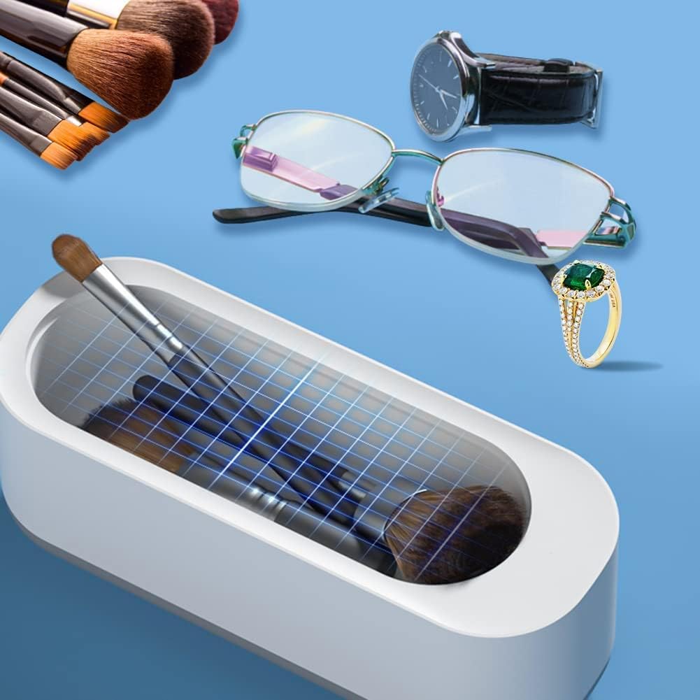 10517 Jewellery Cleaner Portable Professional Mini Household Ultrasonic Cleaning Machine For Jewellery, Eyeglasses, Watches