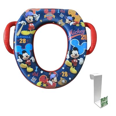 9219 Baby Potty Seat with Support Handles (Color and Print May Vary)