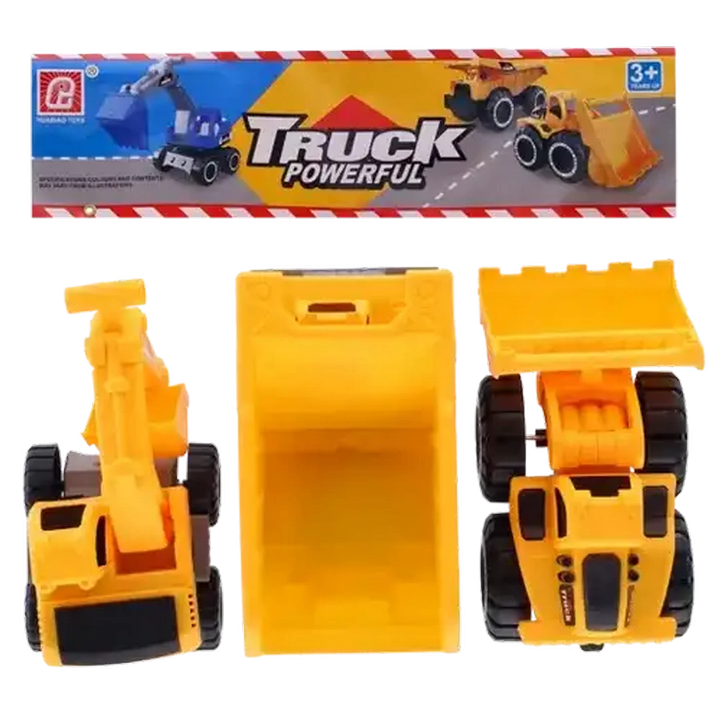 LM-296 Construction Truck Set 3 Pack