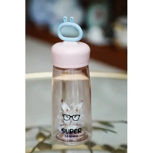 3838S-1 Water Bottle 420ml Leakproof Drinking Water Bottle {Random Color}