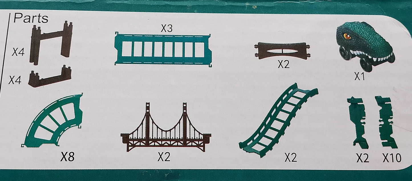 4166 Dino Track Train Set