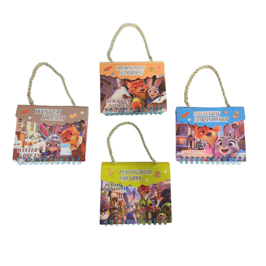 WZ-010 Colorful Cartoon Notes Book {Random Design}