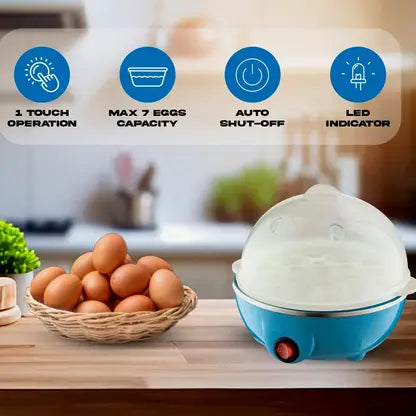 10358 Plastic Multifunction Electric Egg Boiler Cooker and Steamer Automatic Off Egg Boiler Cooker Machine Ideal for Kitchen