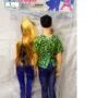 NX700 Sweet Boy & Girl Couple Set of 2 Plastic Dolls