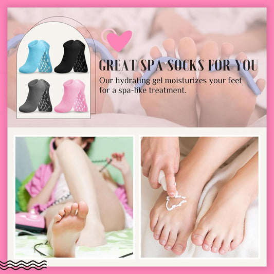 RAH-7 Gel Spa Gel Socks for Cracked Skin