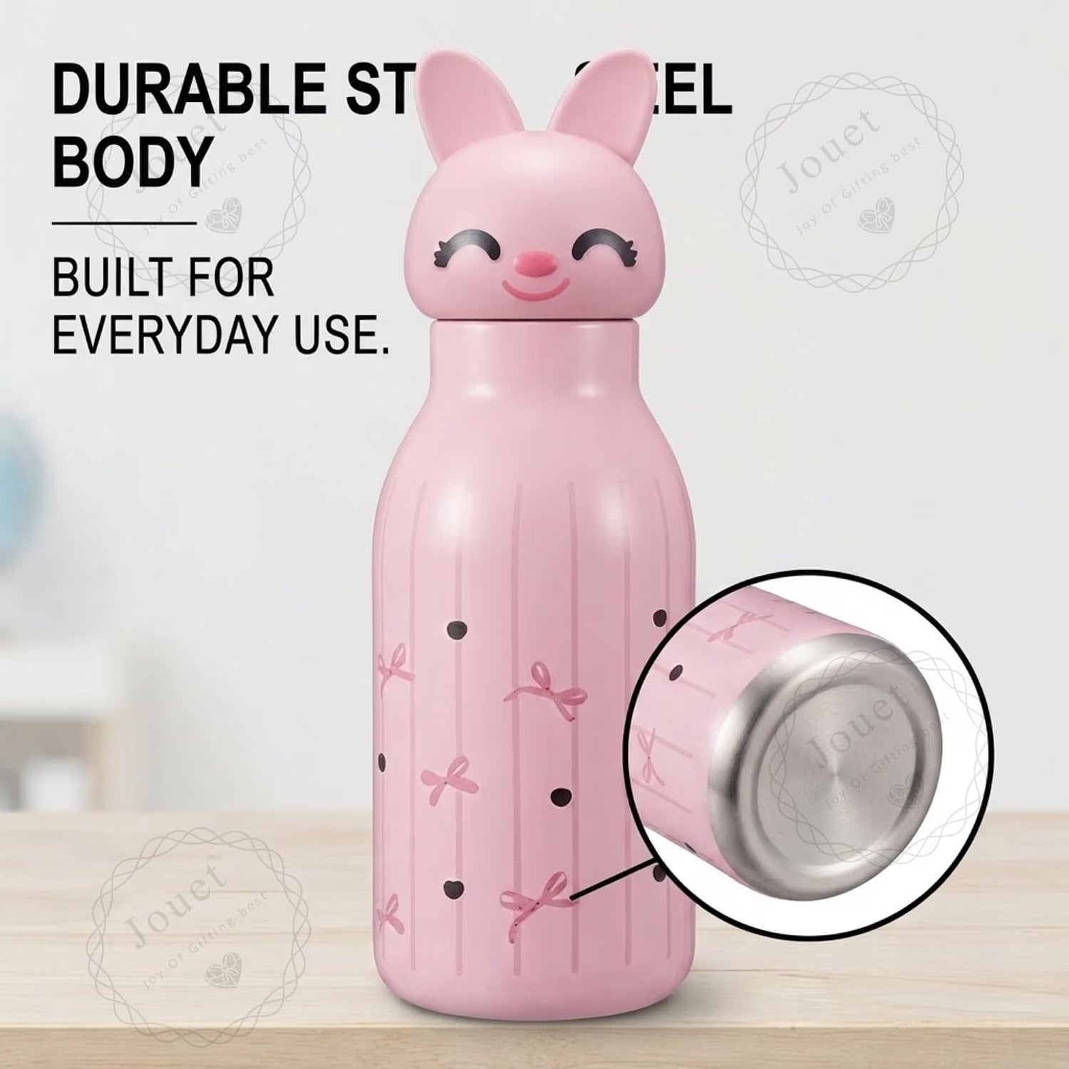 21273 Water Bottle | Stainless Steel Sipper with Straw 500 ML