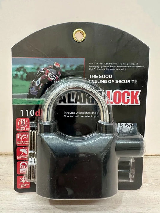 10364 Sensor Alarm Lock for Home Security | Anti-Theft Smart Lock with Siren | Vibration & Movement Detection