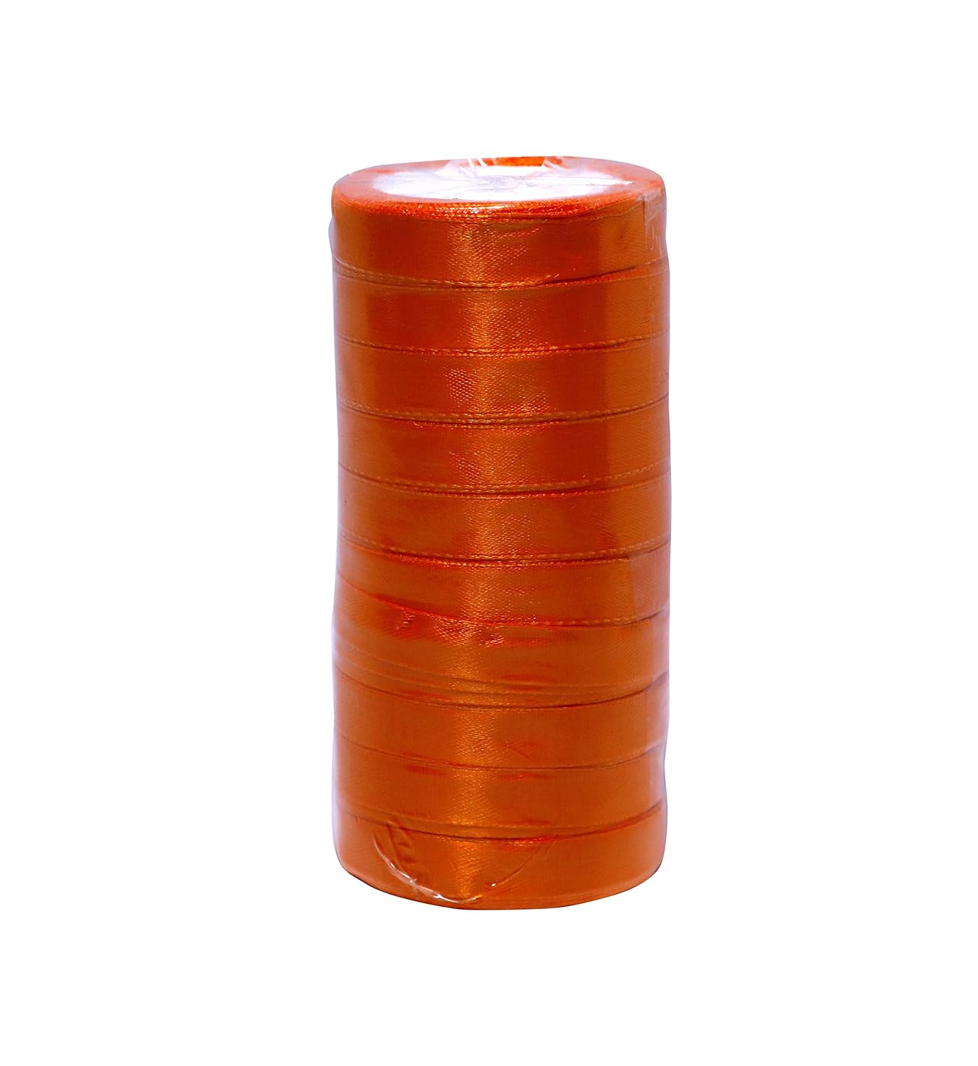 438 ( 10 pcs ) 1/2 Inch. Orange Satten Ribbon