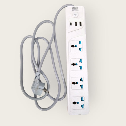 10428 GKK Multi Extension Socket 250V {4 plug}
