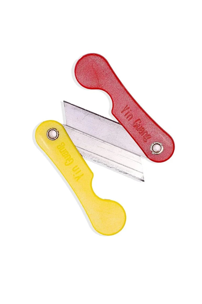 10297 Student Paper Cutter Knife Stationery Knife Use Keep in Pocket Handbag Purse (12 pcs)