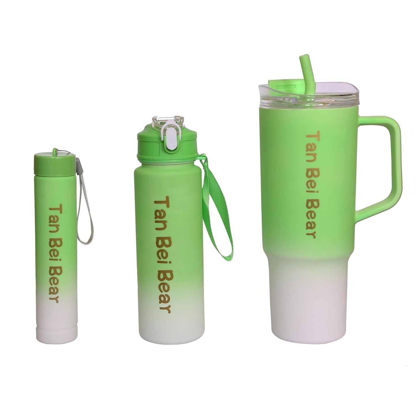 20975 Tumbler Bottle with Handle & Lid, 2 Straws with Straw Cap – Leakproof Sipper Bottle with Straw Kids Water Bottle for School & Travel {Multicolor}
