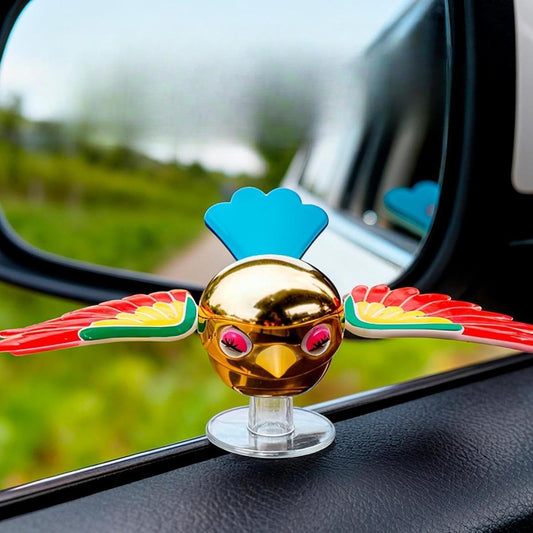 11324 Flying Bird Car & Bike Decoration with Flapping Wings {Multicolor}