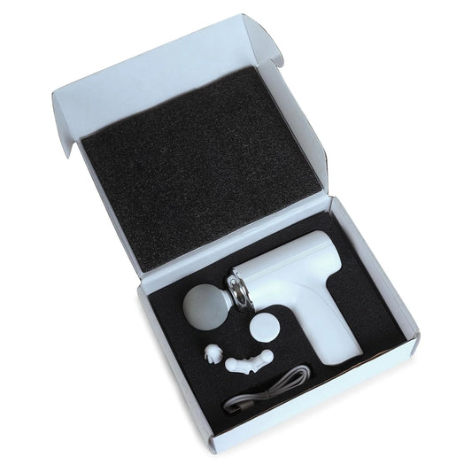 MG-203 Mini Rechargeable Vibration Massage Gun Wireless Muscle Relaxation Professional Fitness Portable Electric Fascia Gun 6 speed