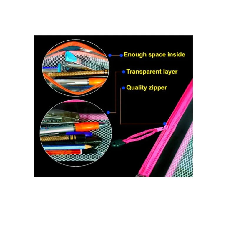 0078 12 pcs Transprent pouch