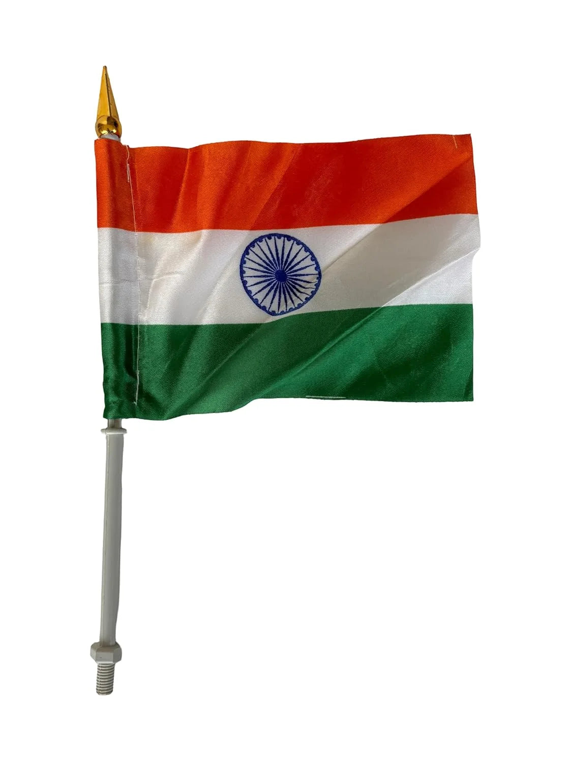 10228 Tricolor Roto Flag with Stand for Bikes set of 10 flag