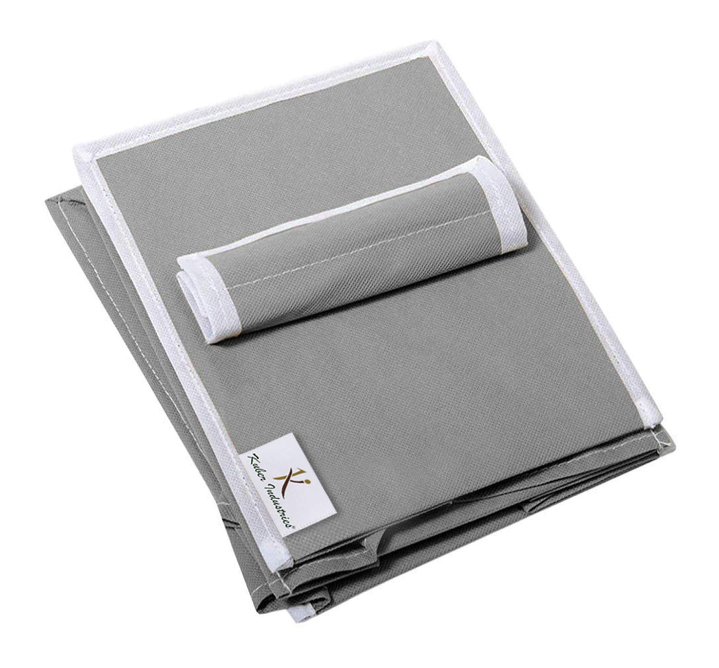 11043 Closet Hanging Organizer, 4 Tier Closet Wardrobe Organizer Clothes Storage Non Woven Close Cloth Organizer(Pack of 1, Grey)