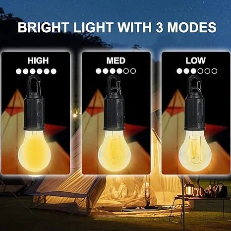 10080 Camping Lamp, 10x Warm Light, Portable, Weatherproof