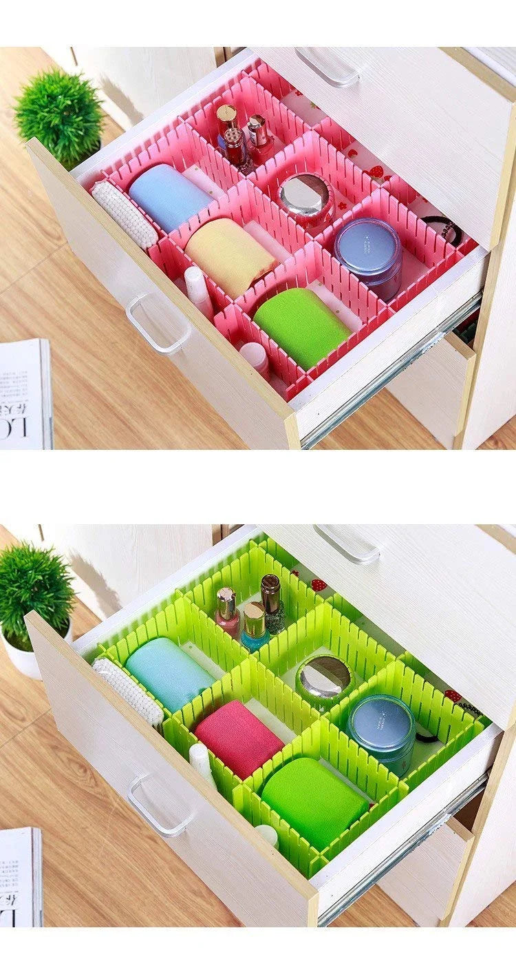 10117 Drawer Divider, Drawer Divider, Storage Box Pack of 6