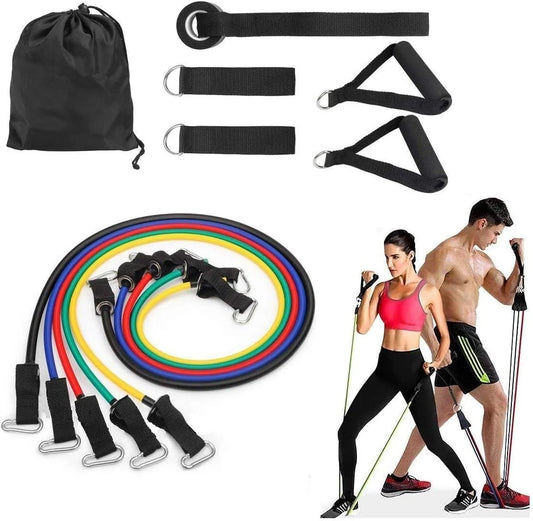 8060 Exercise Rubber Fitness Bands Set