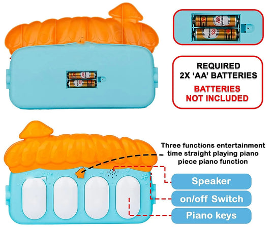 0639 Musical Keyboard Mat Piano Baby Mat