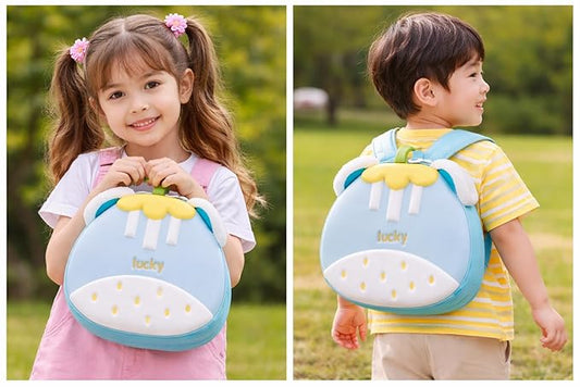 8845 Cute Lightweight Kids Backpack for Girls & Boys | Soft Cushioned School Bag