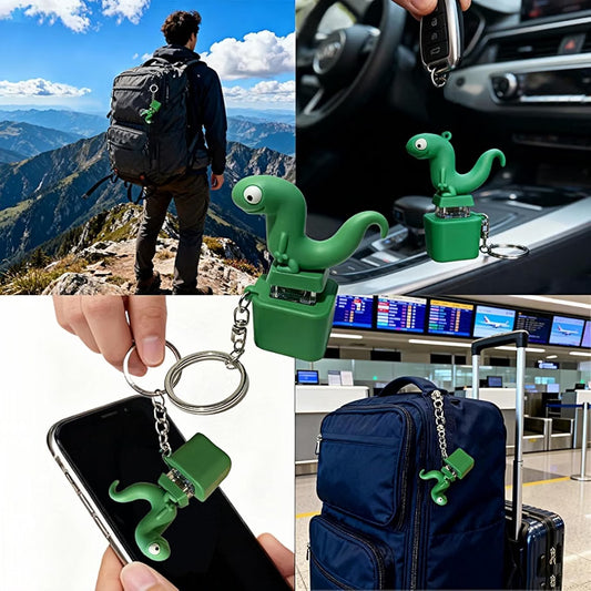21192 Animal Keychains Stress Reliever with Colorful Lights, Fun & Portable Anxiety Relief