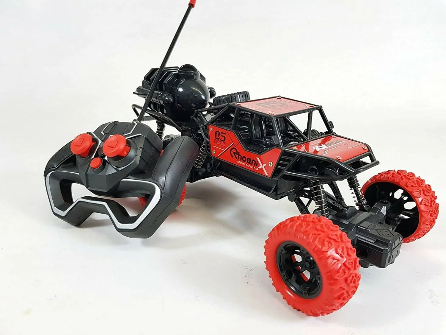 ITW-2036/ 6 Wheel Smoking Rock Crawler Car Toy 2.4GHZ RC Spray Car Remote Control Mist Spray Car for Kids {Multicolours}