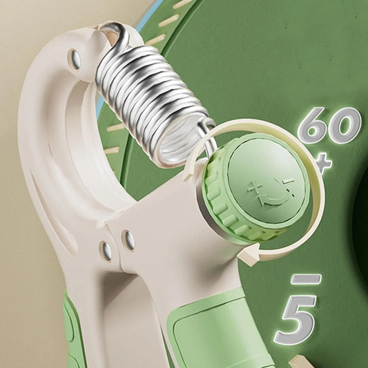 10090 Hand Grip Strengthener with Counter 5-60kg Adjustable Resistance Fitn Hand Exerciser for Muscle Building Wrist Training