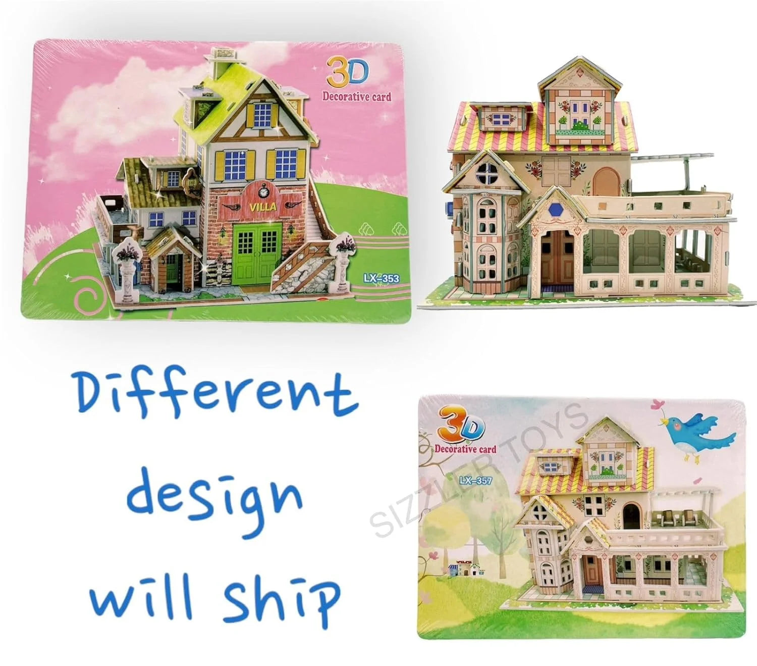 LX357 -3D Puzzle Toy random design