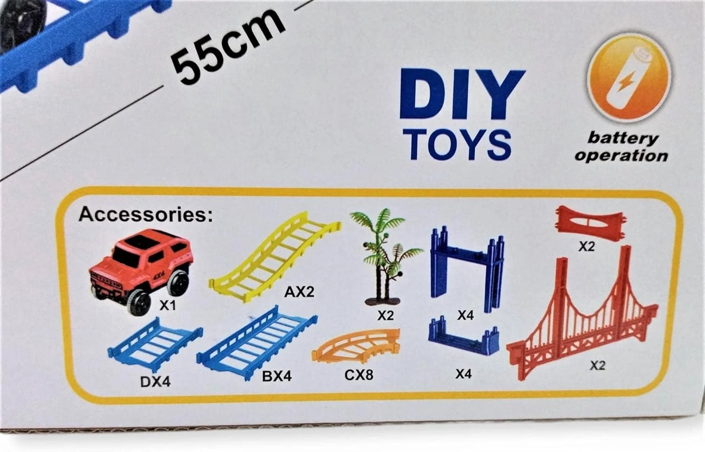 2015-25 Car track toy kids infinite combinations contest dream of track Battery Operation DIY Toys