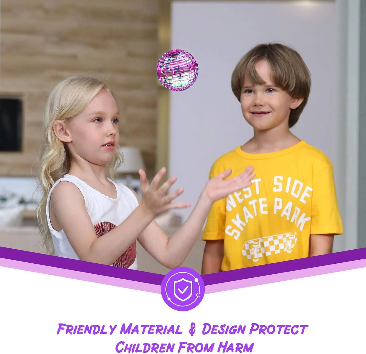 10099 Flying Ball Boomerang Flyorb Magic Balls USB Rechargeable Lights 360° Rotating…