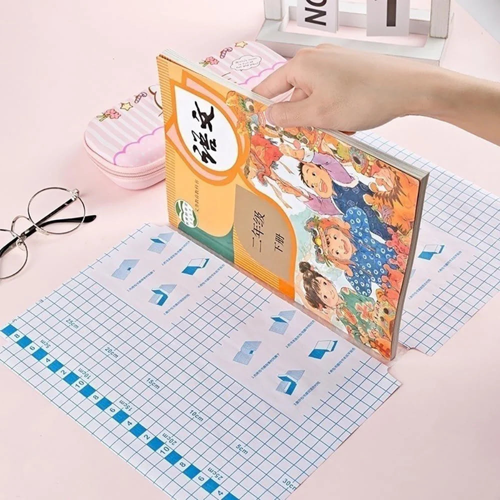10353 A4 Transparent (47 x 37cm) Book Covers, Reusable Book Covers Waterproof (10 pcs)