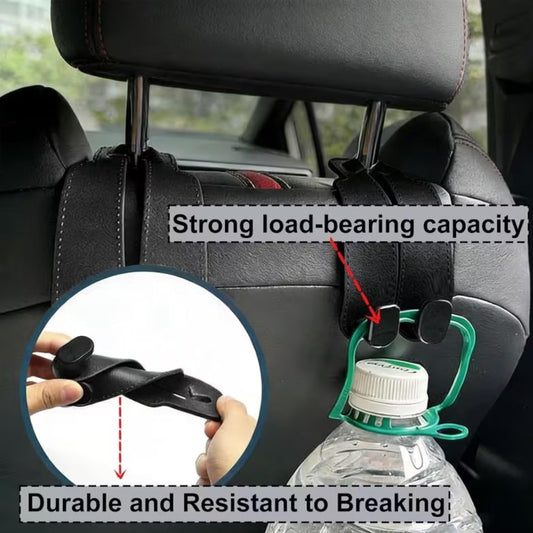 21206 Car Hooks with Phone Holder | Car Seat Hooks for Purses and Bags | Hangers for Handbags,