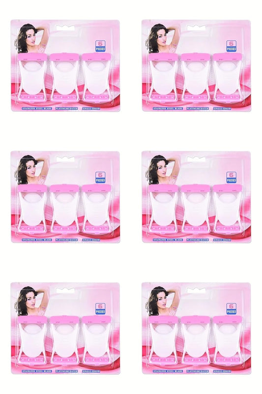 10067 Disposable 6 Pcs Shave Razors For women’s Hair Removal Disposable blades (Pack of 6 Pcs)