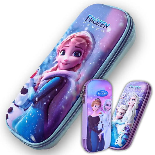 11345 3D Frozen Elsa Pencil Pouch for Girls
