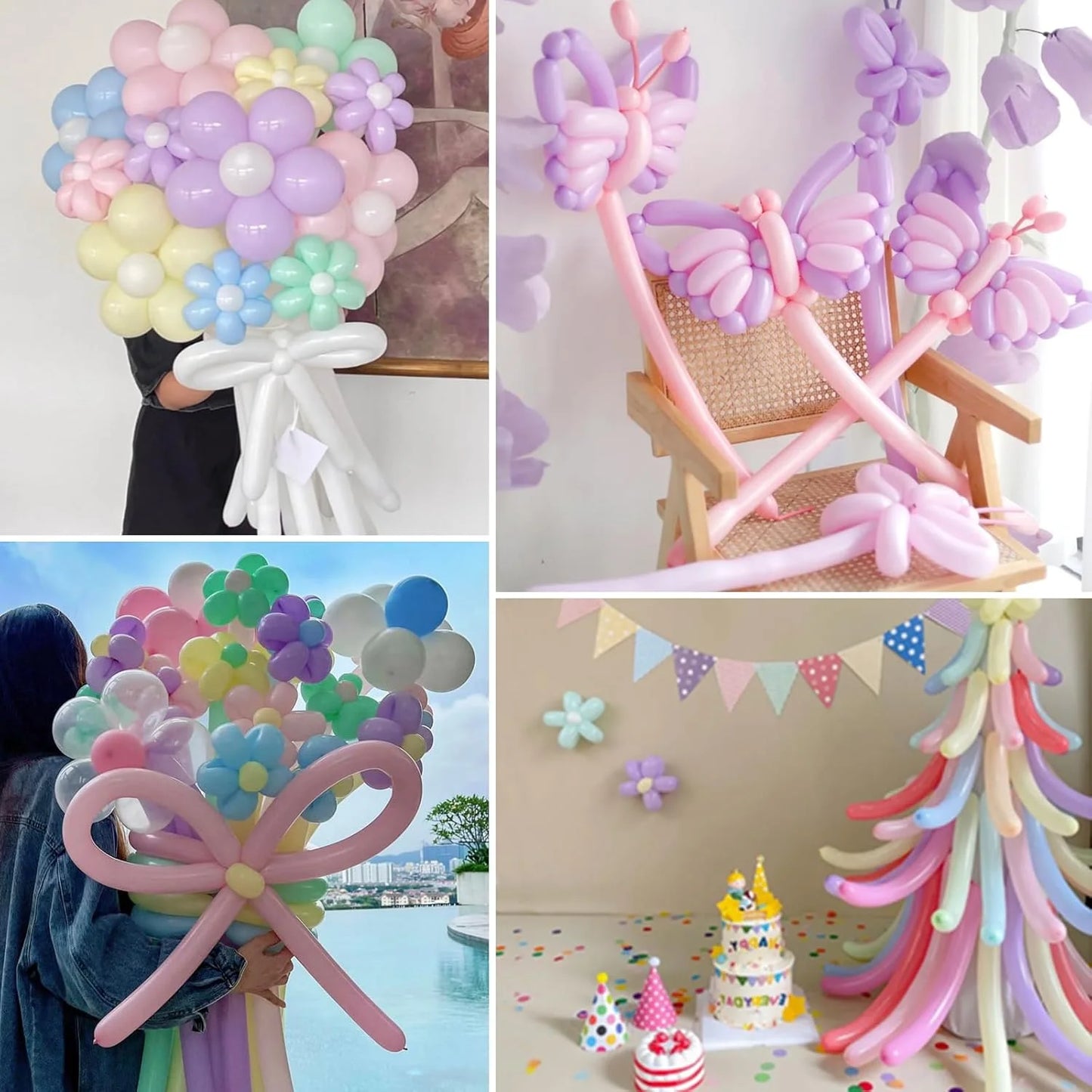 03032 (100pcs) Long Balloons