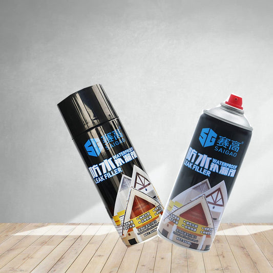 20300 Waterproof Leak Filler Spray Leakage Solution Rubber Flex Repair And Sealant Crack Hole Spray For Indoor Or Outdoor Use 450 ml