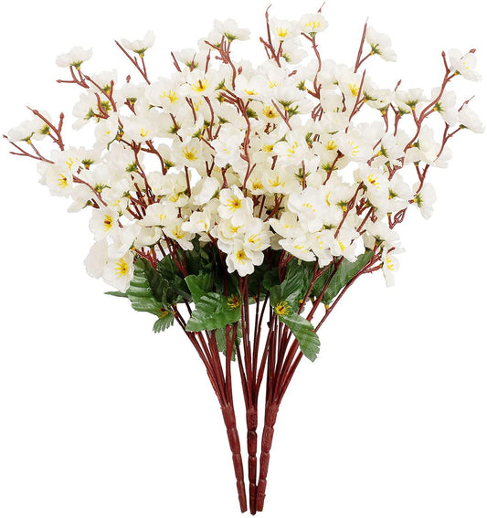 21088 Artificial Flowers Cherry Blossom Flower Bunch (Muticolor)