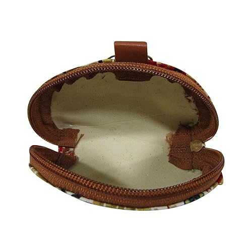 20535  Decorative Silk Clutch Curve Shaped Potli Bag with for Women with Zipper, Potli Bags Multi Colour