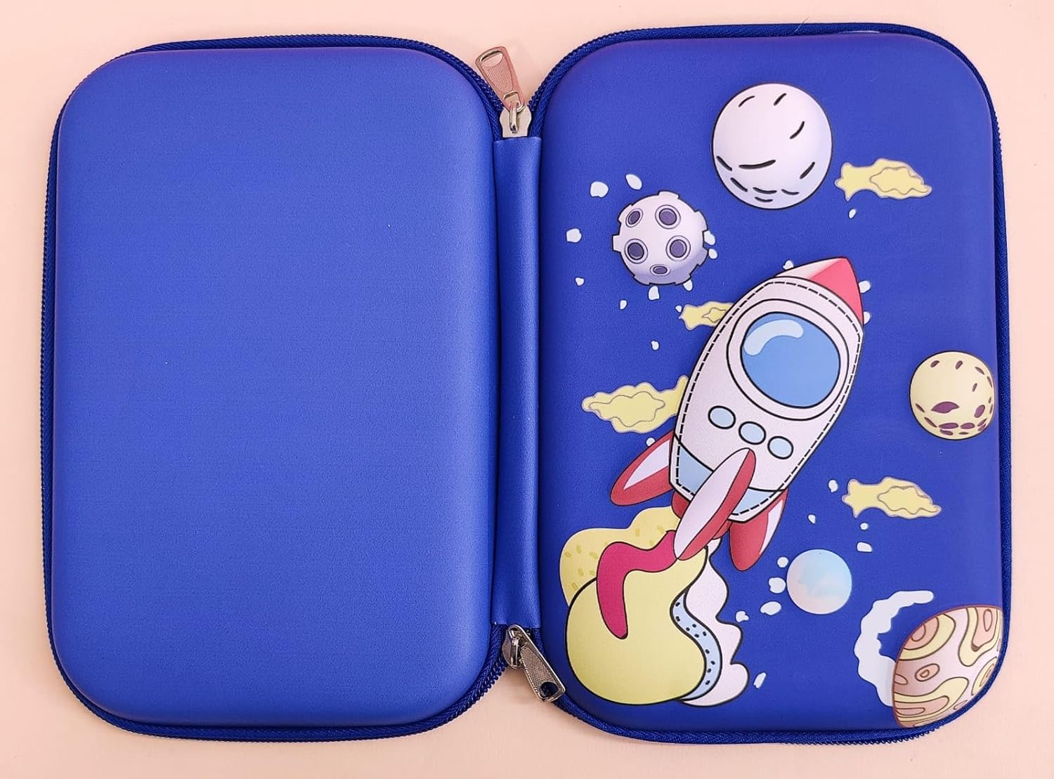 10555 Space Astronaut 3D Hardtop EVA Pencil Case - Kids Large Stationery {Random Design}