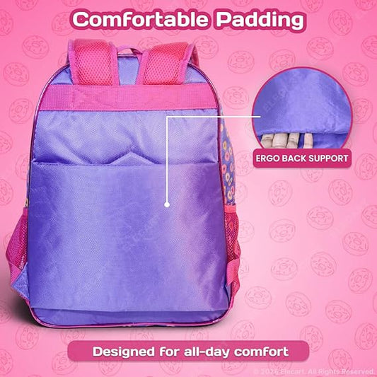 6160 School Backpack for Kids & Teen Girls | Lightweight Waterproof School Bag | Multi-Compartment Bookbag with Padded Straps & Side Pockets Size= 40*30*15