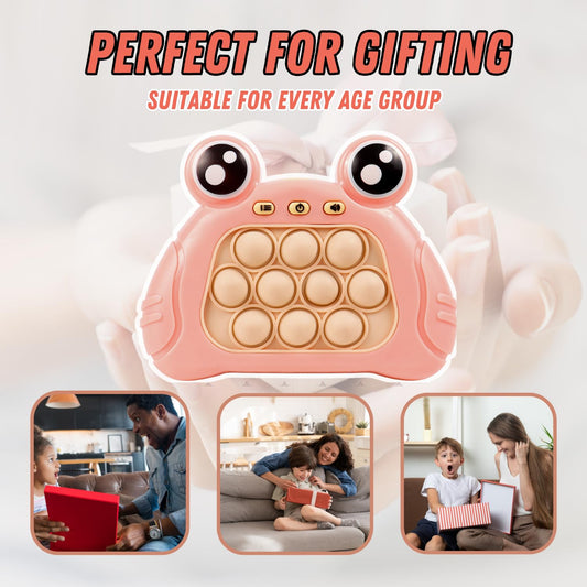 21142 Pop Fidget Toys Handheld Game for Teens Push Bubble Light up Puzzle Game Machine Best Gifts for Kids Multicolor21