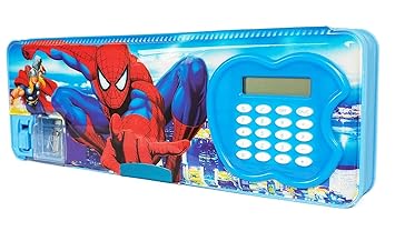 20573 Apple Calculator Pencil Box for Boys Geometry Box {Random Color}