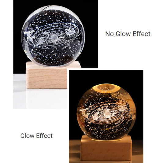 1043 – 3D Crystal Lamp mix universe theme