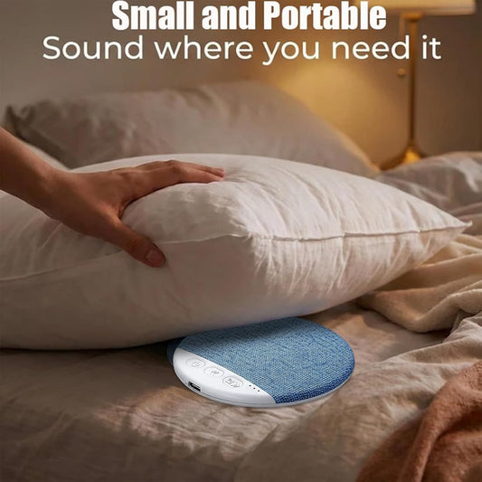 21305 Under Pillow Speaker for Sleeping, Ultra Thin Portable Wireless Bone Conduction Speaker with White Noise, Auto-Off Function, for Side Sleepers Sleep Difficulties