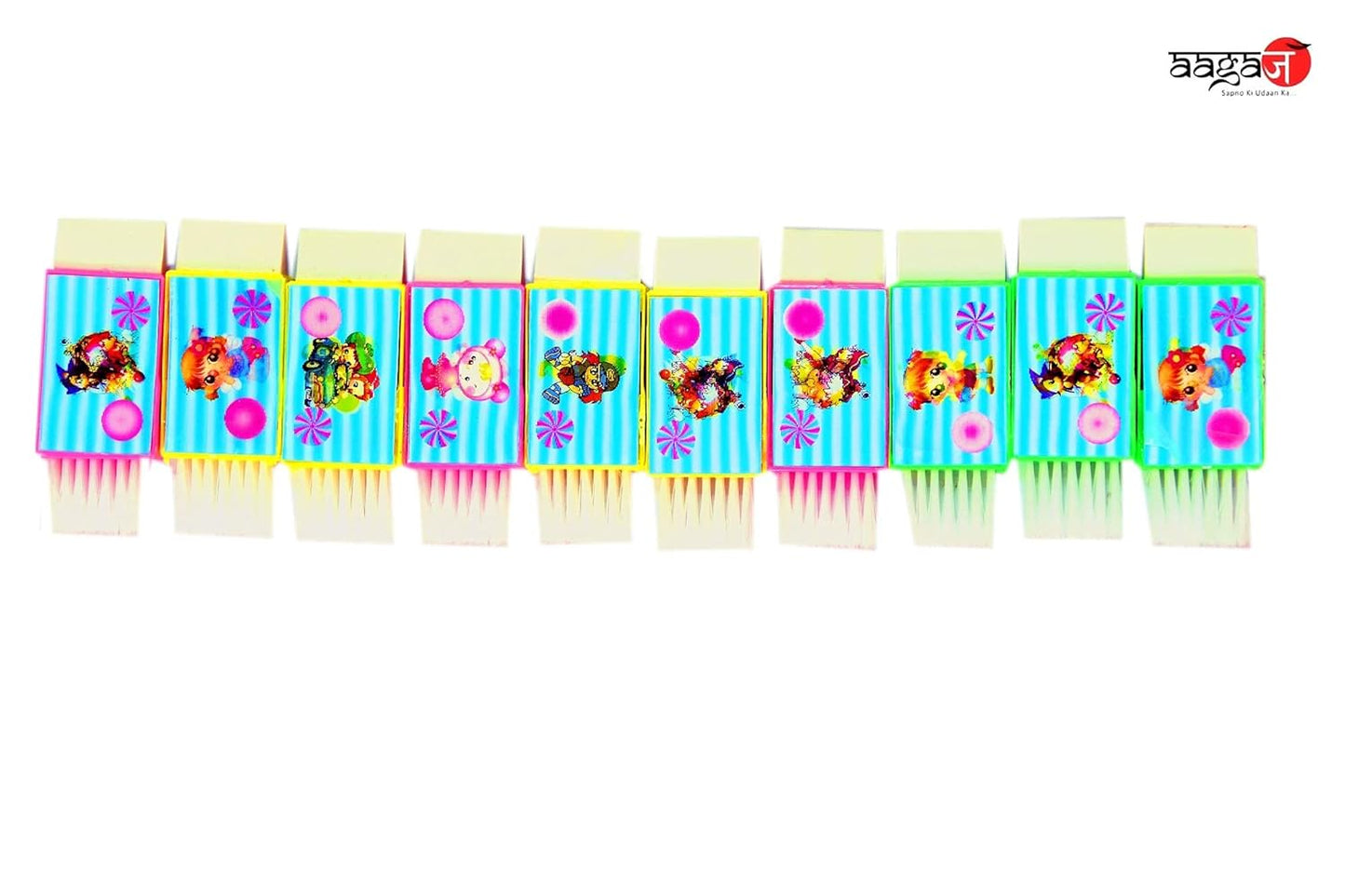 TK 901 (Pack of 20) Sharpener-Eraser-Brush, 3 in one